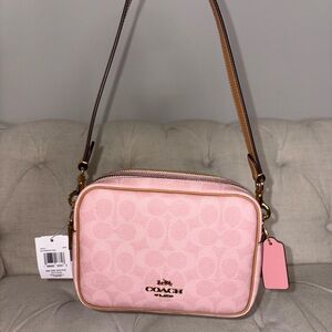 Coach Powder Pink Crossbody Bag